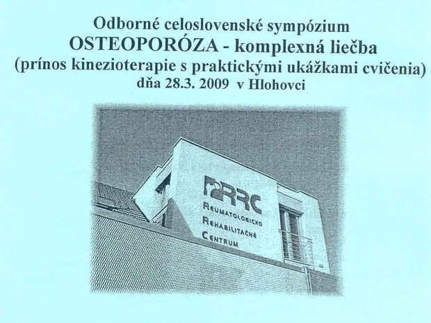 Jeden z programov realizovaných odborných sympózií-2009