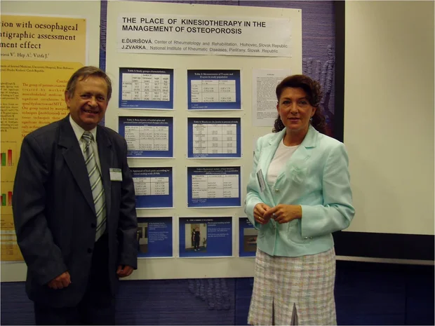 Medzinárodný kongres- poster-Kinezioterapia pri pri osteoporóze s MUDr. L.Šimunkom