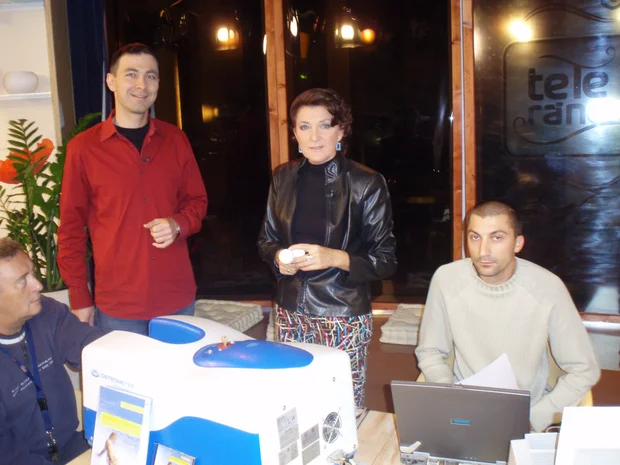 Meranie denzitometrom- TV Markíza-Teleráno